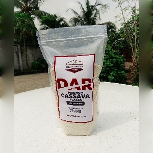 Dar Premium Cassava Flake (White Garri Small)